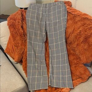 Black and White Checkered Pants